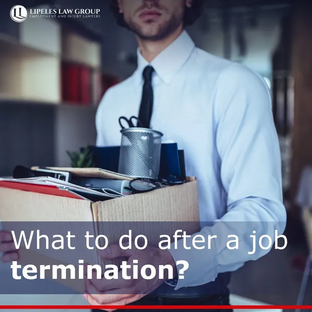 What should you do if you are fired?