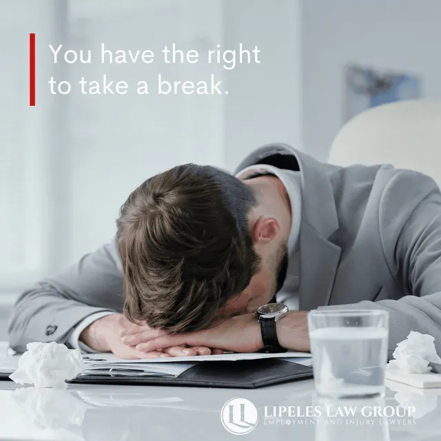 You have the right to take a break